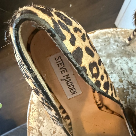 Steve Madden Animal Print Heels - Picture 9 of 10